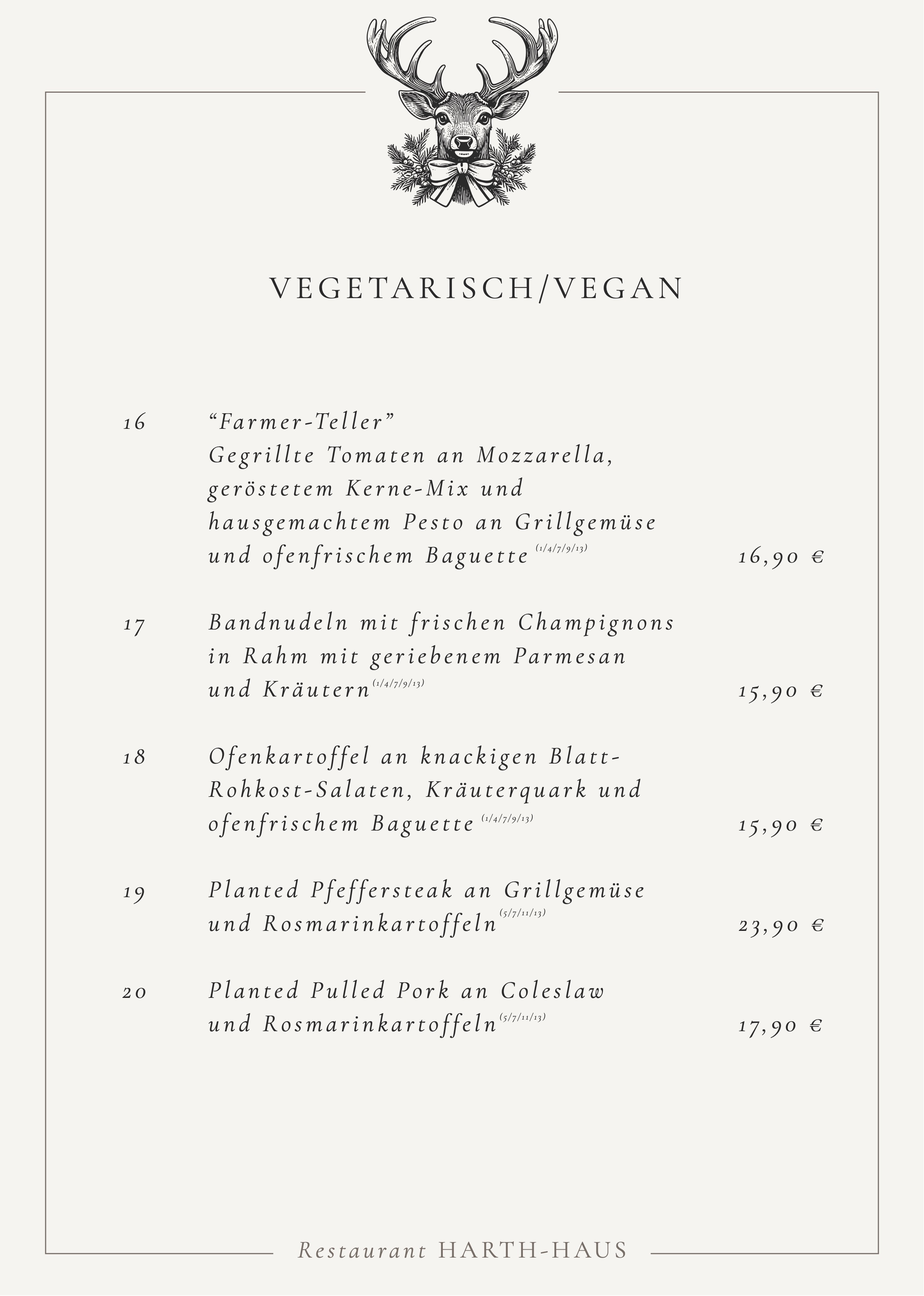 Speisekarte - Leichter Genuss Speisekarte - Leichter Genuss